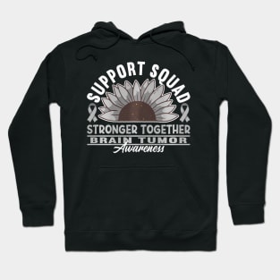 Support Awareness Squad I GBM Brain Tumor Cancer Hoodie